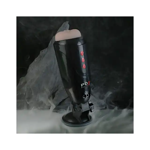 PDX Elite - Dirty Talk Starter Stroker - masturbator z silnymi wibracjami i dźwiękami dla dodatkowej przyjemności! Wagina