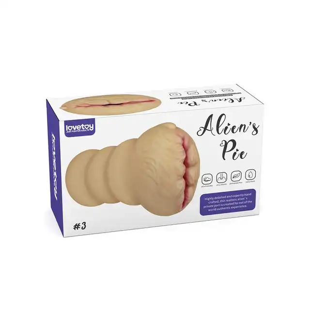 LoveToy - Alien`s Pie #3 - ręcznie wykonany masturbator. Zaznaj przyjemności nie z tej ziemi! Mega Sale!