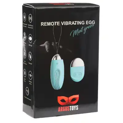 Remote Vibrating Egg Mint Green