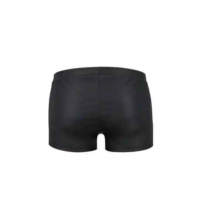 Passion - 050 Short Patrick L/XL - seksowne męskie bokserki wykonane z błyszczącego materiału