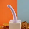 Dillio - Secret Explorer 6 Inch. Wrzosowe dildo do punktu G z silikonu utwardzanego platyną. Mocna przyssawka. 17,2 cm długości