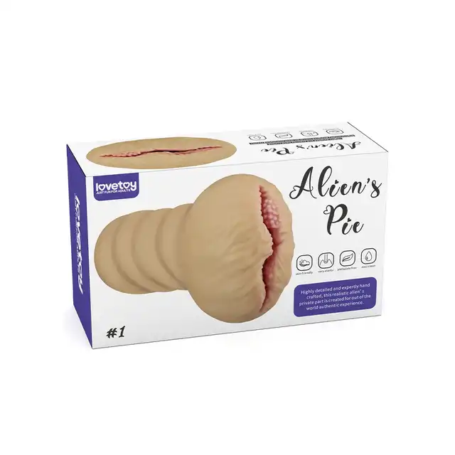 LoveToy - Alien`s Pie #1 - ręcznie wykonany masurbator. Zaznaj przyjemności nie z tej ziemi. Mega Sale!