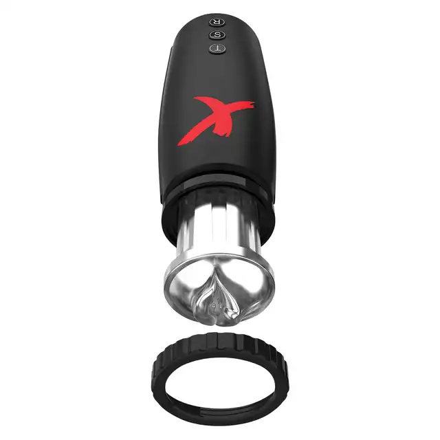 PDX Elite - Moto Bator - masturbator z dwoma silnikami - ruch oraz ssanie sterowane niezależnie! Kształt ust