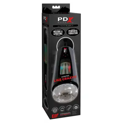 PDX Elite - Ultimate Milker 2 - ultra nowoczesny masturbator z jedyną taką funkcją "dojenia"! Całkowicie odmieni Twoje sesje masturbacji 