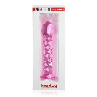 7" Glass Romance Pink