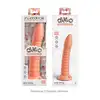 Dillio - Slim Seven 7 Inch. Prążkowane dildo z silikonu utwardzanego platyną. Mocna przyssawka. 19,7 cm długości