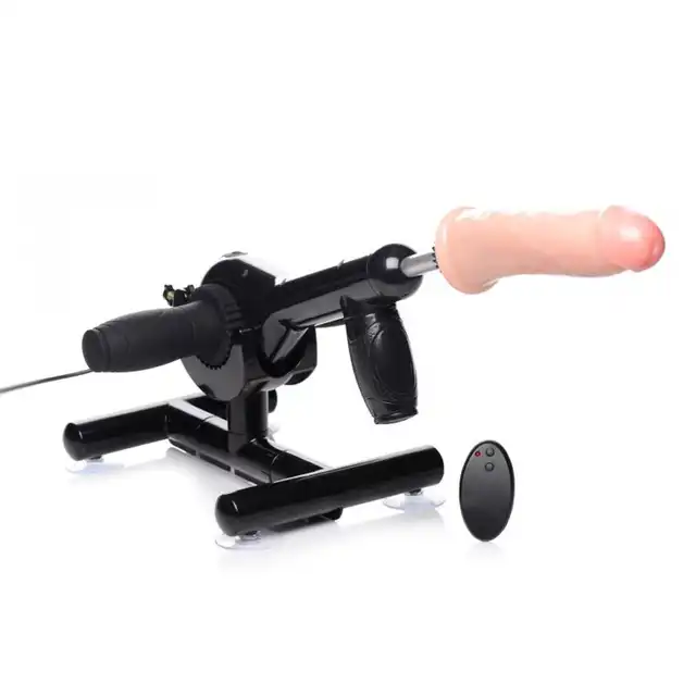 Lovebotz - Pro-Bang Sex Machine with Remote Control - innowacyjna sex maszyna z dwoma opcjami użytkowania - na podłodze lub w rękach! 
