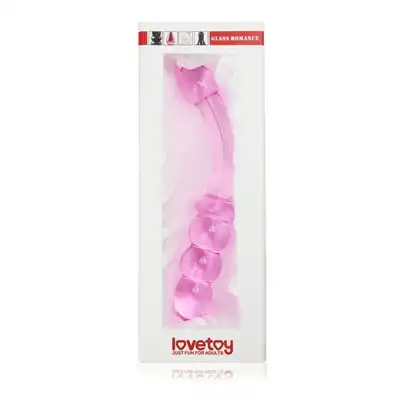 7" Glass Romance Pink