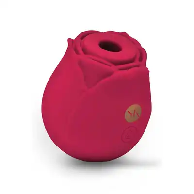 Rosegasm -Air Suction Vibe. Stymulator łechtaczki w formie zmysłowej róży. Daj się ponieść przyjemności ssania. 