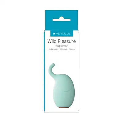 Me You Us Wild Pleasure Trunk Vibrator Turquoise
