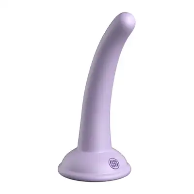 Dillio - Curious Five 5 Inch. Dildo do stymulacji punktu G z utwardzanego platyną silikonu. 14,5 cm długości, mocna przyssawka 
