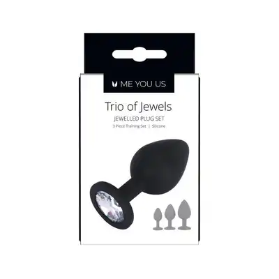Me You Us Trio Of Jewels Black