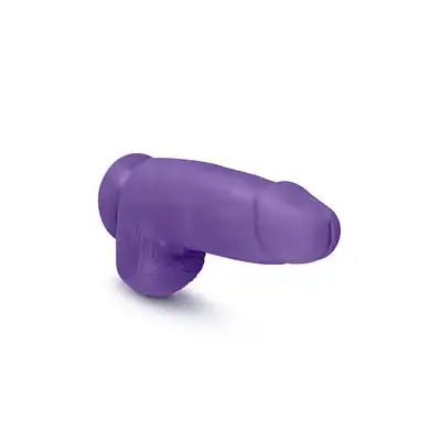 AU NATUREL BOLD CHUB 10" DILDO PURPLE