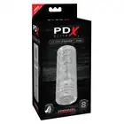 PDX Elite - EX Grip Stroker - masturbator o niesamowitej teksturze i zamkniętym dnie, zapewniającym wrażenie ssania! 
