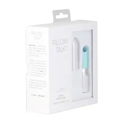 Pillow Talk - Lusty Luxurious Flickering Massager Teal