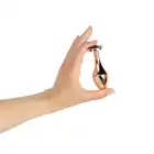 Rosy Gold - Nouveau Butt Plug. Luksusowy plug analny w kolorze różowego złota inspirowany Art Nouveau