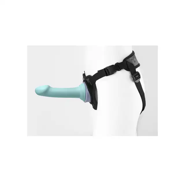 Dillio - Body Dock. Uniwersalna solidna uprząż strap-on do dildo lub wibratora na przyssawkę. Wygodna regulacja pasków 