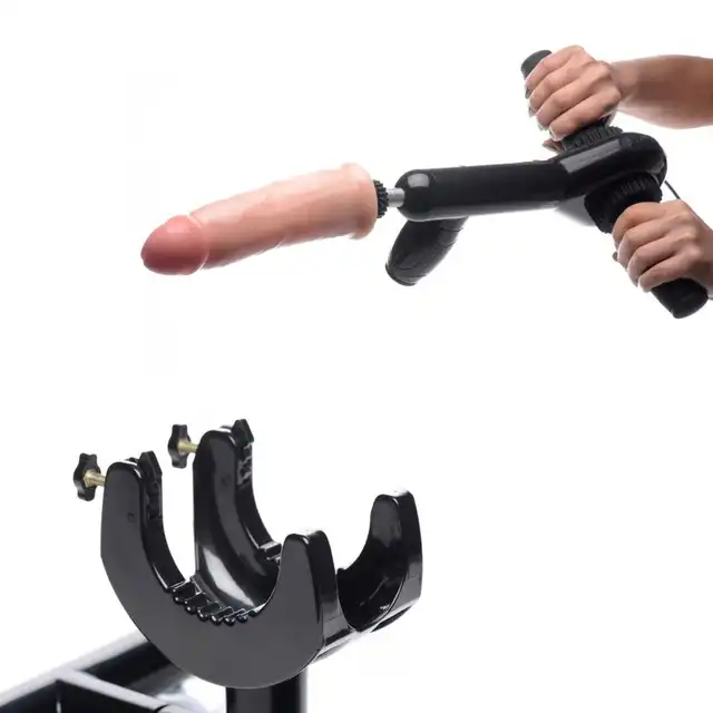 Lovebotz - Pro-Bang Sex Machine with Remote Control - innowacyjna sex maszyna z dwoma opcjami użytkowania - na podłodze lub w rękach! 