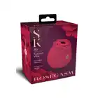 Rosegasm -Air Suction Vibe. Stymulator łechtaczki w formie zmysłowej róży. Daj się ponieść przyjemności ssania. 