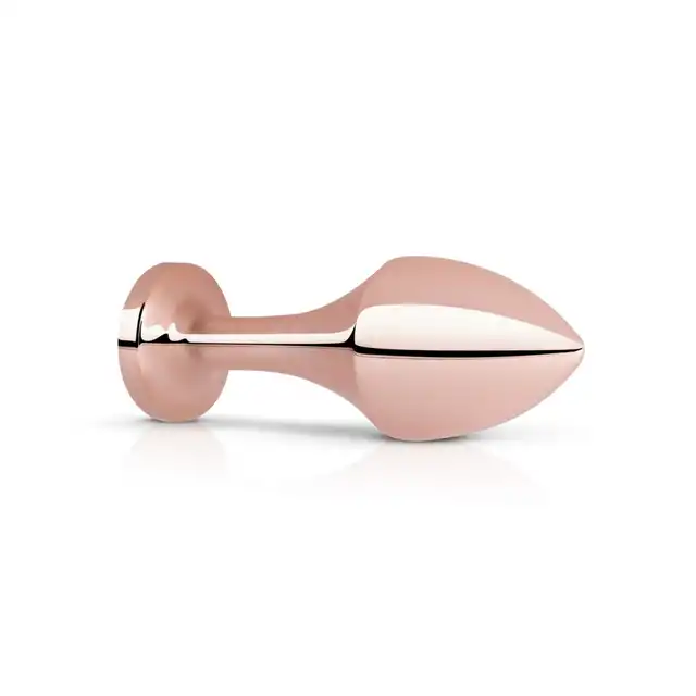 Rosy Gold - Nouveau Butt Plug. Luksusowy plug analny w kolorze różowego złota inspirowany Art Nouveau