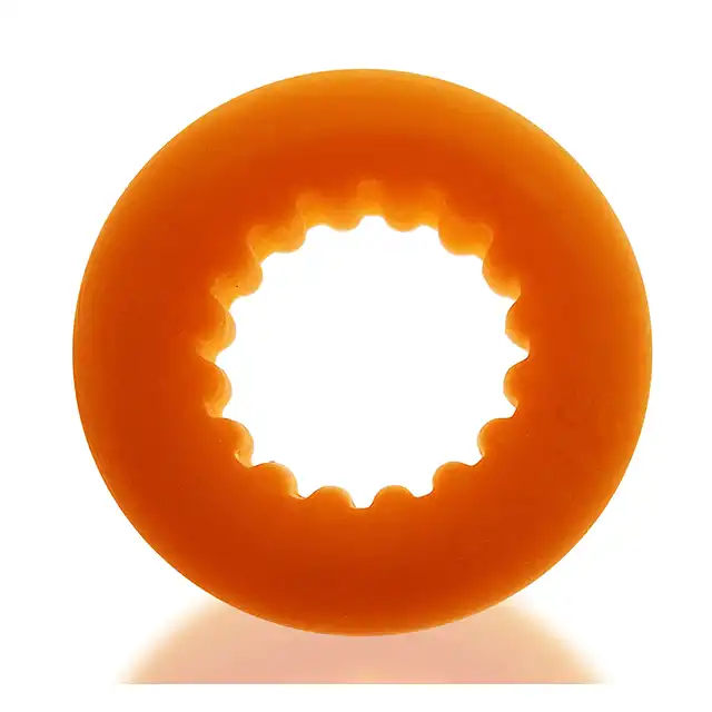 Oxballs - Axis Shocking Superior Orange. Ring na penisa z innowacyjnego materiału. Bardziej elastyczny, wytrzymały. Nie zsuwa się. 