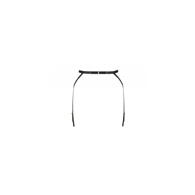 Passion - Meggy Garter Belt S/M. Pas do pończoch dla miłośników minimalizmu. Uniwersalny krój, idealny do każdej stylizacji