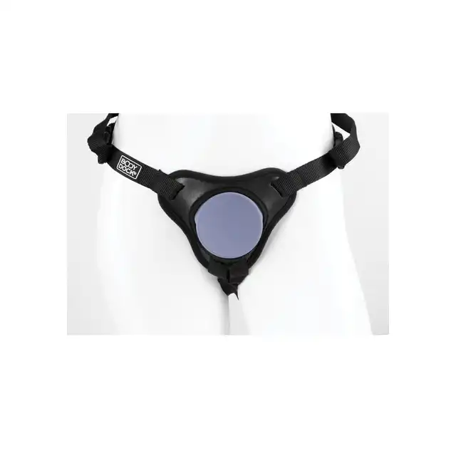 Dillio - Body Dock. Uniwersalna solidna uprząż strap-on do dildo lub wibratora na przyssawkę. Wygodna regulacja pasków 