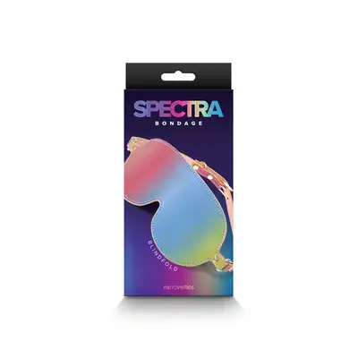 SPECTRA BONDAGE BLINDFOLD RAINBOW
