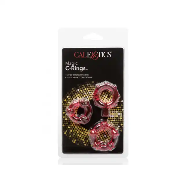 Calexotics - Magic C-Rings. Trzy elastyczne pierścienie