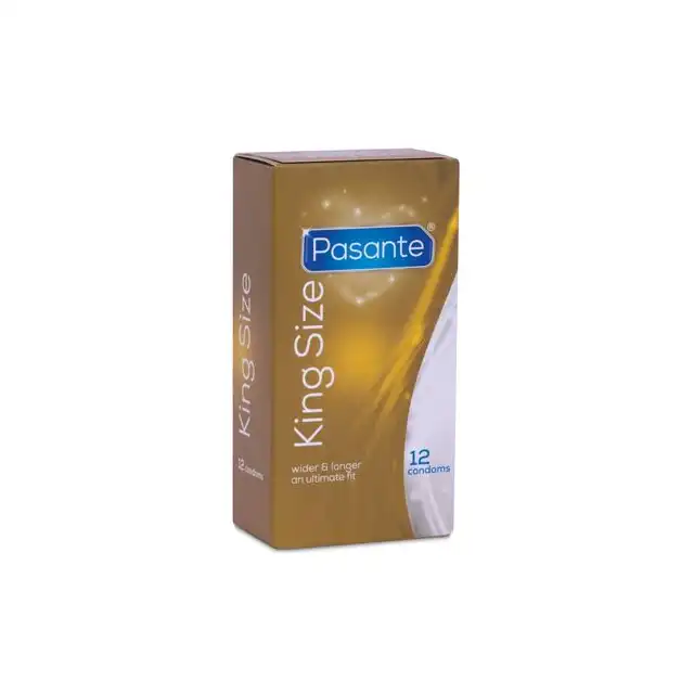 Pasante King Size condoms 12 pcs. Duże wygodne  prezerwatywy XXL