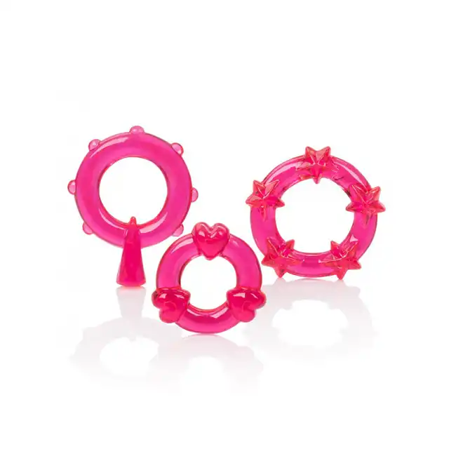 Calexotics - Magic C-Rings. Trzy elastyczne pierścienie