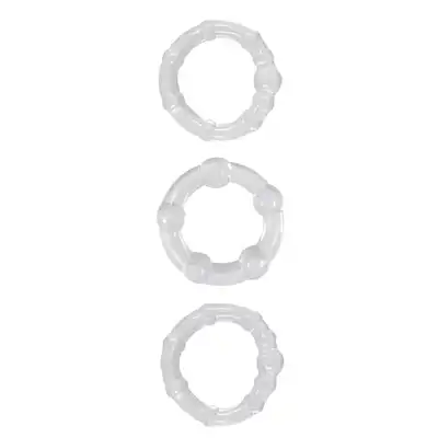 NsNovelties - Renegade Intensity Rings - zestaw 3 pierścieni