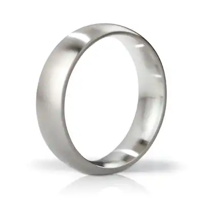 Mystim - His Ringness Eartk Polished 48 mm. Ring na penisa ze stali chirurgicznej