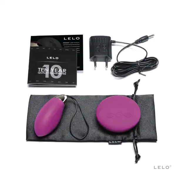 Lelo - Lyla 2 Deep Purple. Wibrujące jajeczko zdalnie sterowane z innowacyjną technologią SenseMotion
