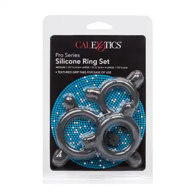 Calexotics Pro Series - Silicone Ring set. 3 pierścienie