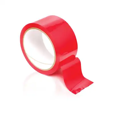 Fetish Fantasy - Pleasure Tape Red 9 metrów. Taśma do wiązania. 