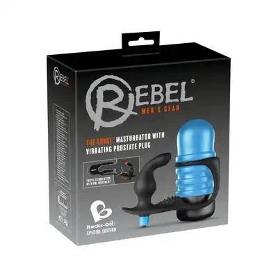 Rebel Men's Gear. Stymulator prostaty i masturbator. Ultra męska stymulacja!