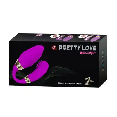 Pretty Love - Squirm. Silikonowy wibrator dla par. Ładowarka USB.
