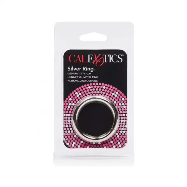 Calexotics - Silver Ring Medium. Metalowy pierścień - średni
