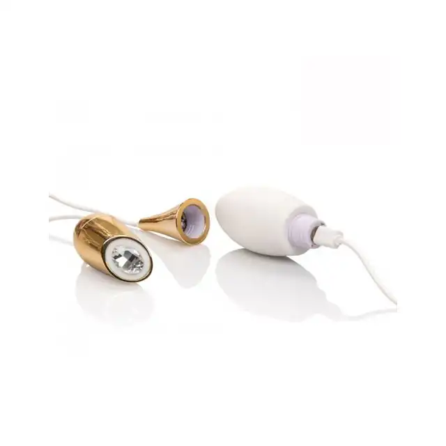 Jopen Callie - Vibr Mini Masssager White - Luksusowy masażer z kamieniem szlachetnym. Mega sale!