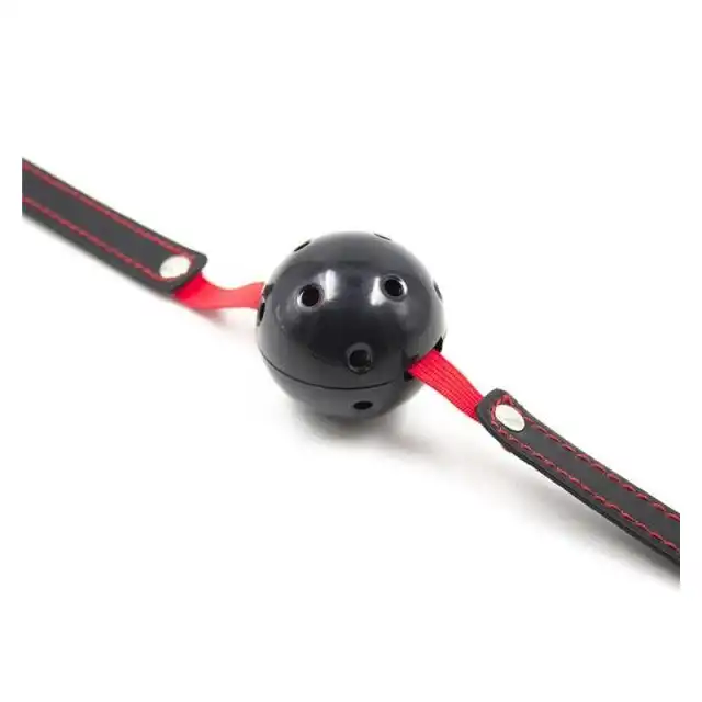 Toyz4Lovers - Breathable Ball Gag Strech. Knebel z Otworami i Gumką. Bestseller!
