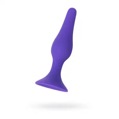 A-Toys Butt Plug. Fioletowa zatyczka z silikonu.
