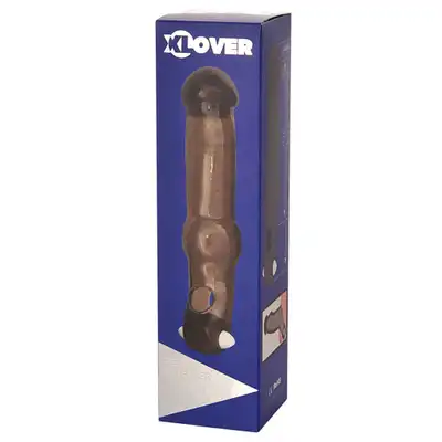 XLover - wibrująca przedłużka z grubą główką.