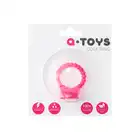 A-Toys Pink Cock Ring. Silikonowy ring na penisa.