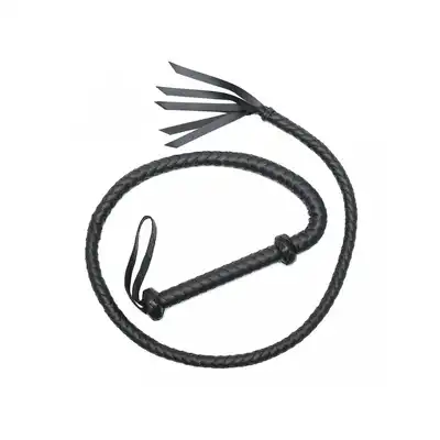 Rimba - Arabian Bull Whip. Duży solidny bat skórzany 155 cm. Niesamowity.