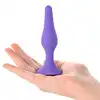 A-Toys Butt Plug. Fioletowa zatyczka z silikonu.