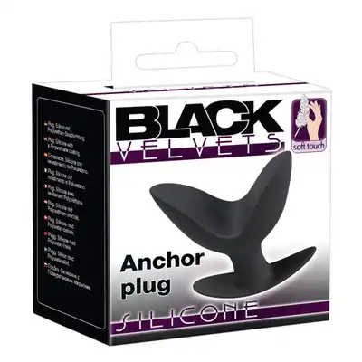 Black Velvets - Anchor Plug. Zatyczka w kształcie kotwicy
