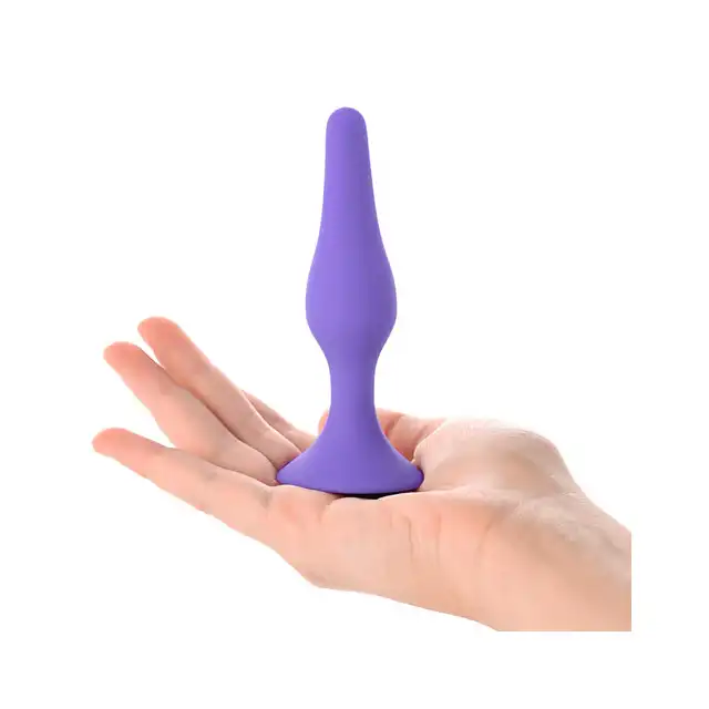 A-Toys Butt Plug. Fioletowa zatyczka z silikonu.