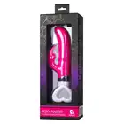 Rocks`s Off - Roxy Rabbit Pink. Wyjątkowy różowy wibrator z pięknym uchwytem w kształcie serduszka