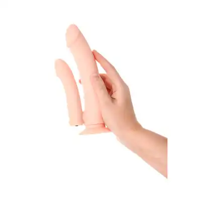 A-Toys - Dildo do podwójnej penetracji. 100% silicone